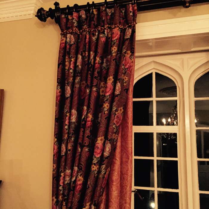 Grand House Curtain Treatment
