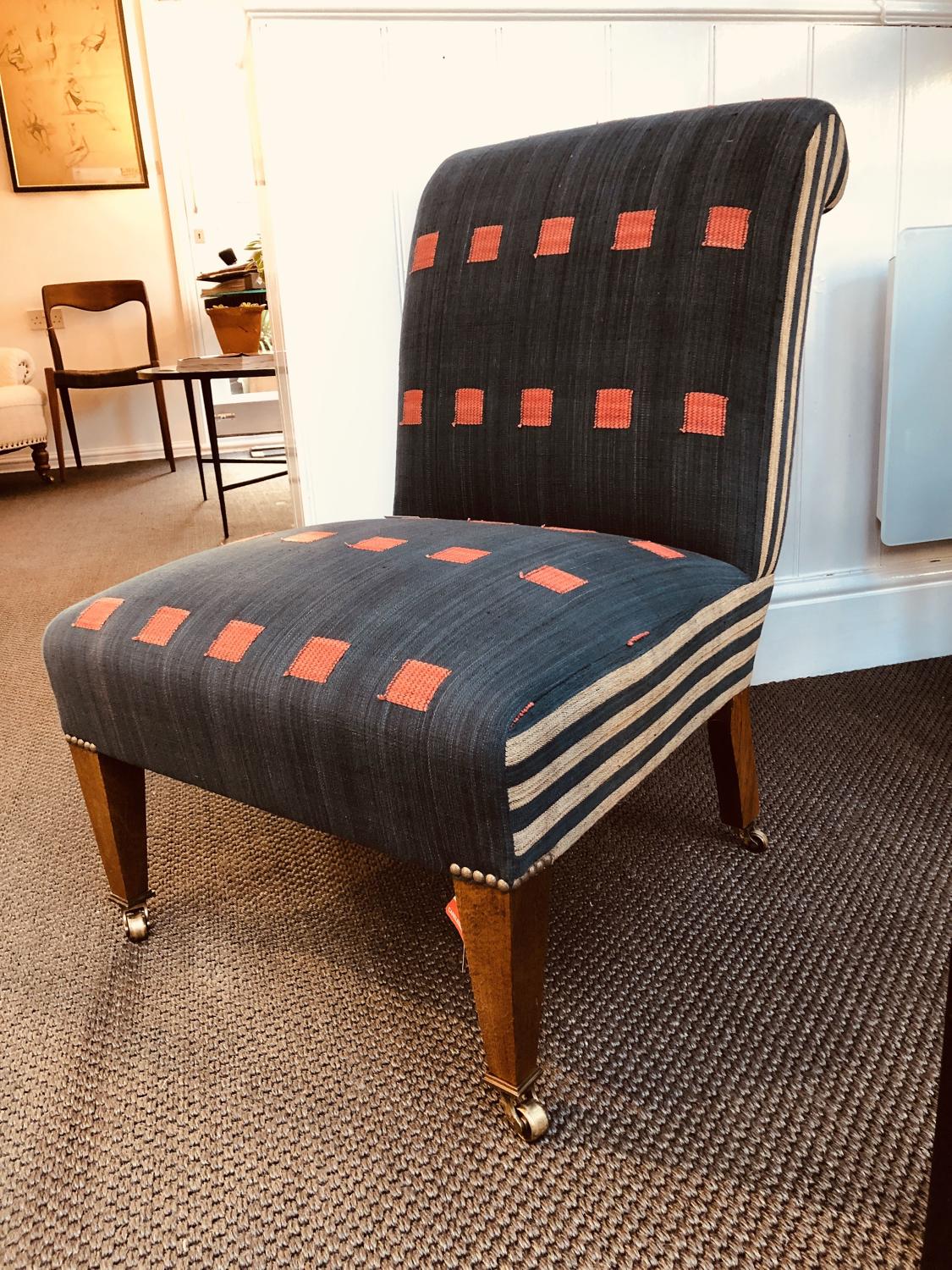 Edwardian Style Slipper Chair